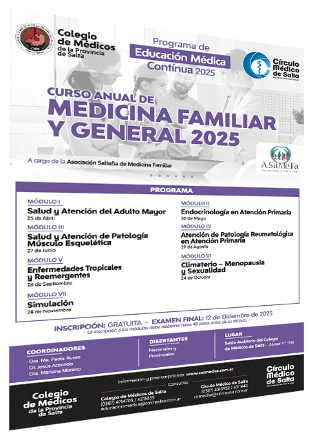 Curso Anual de Medicina Familiar y General 2025