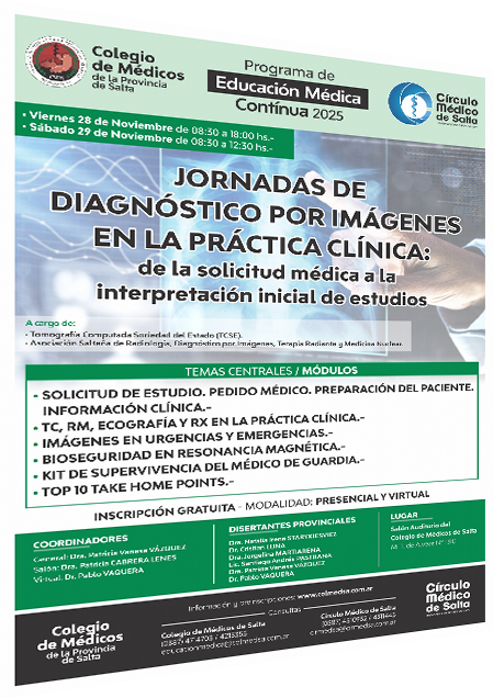Jornadas de Diagnóstico por Imágenes en la Práctica Clínica