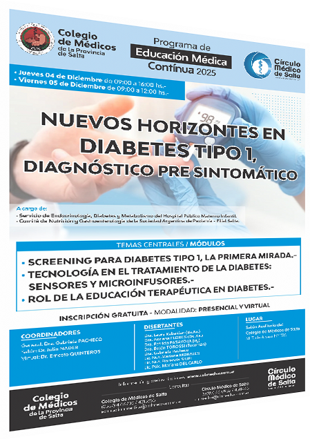 Nuevos Horizontes en Diabetes tipo 1