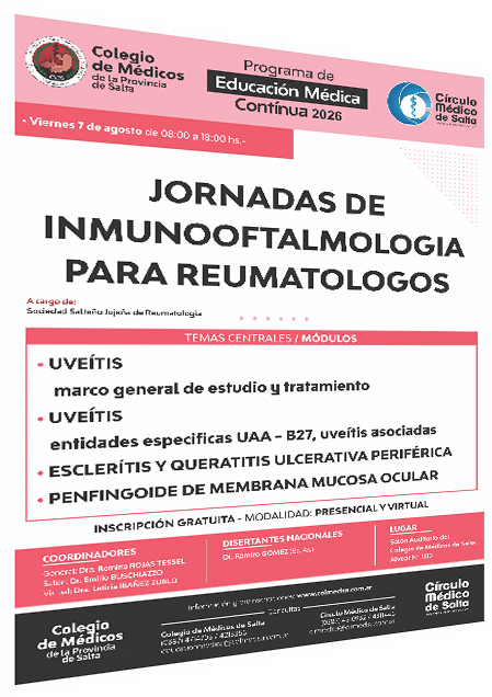 Jornadas de Inmunooftalmología para Reumatólogos